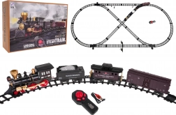 Ferngesteuerte Retro-Eisenbahnstrecke