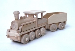 Dampflokomotive aus Holz Ceeda Cavity