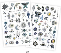 Tätowierung Magische Symbole DJECO