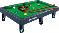 Tisch-Billard-Set 45 × 25 cm mit 2 Queues
