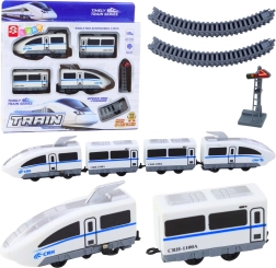 Elektrischer Hochgeschwindigkeitszug City Express mit Schienen, 13 Teile