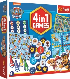 Spielesammlung Paw Patrol 4-in-1
