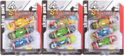 Set aus Finger-Skateboards mit Licht, 3 Stk.