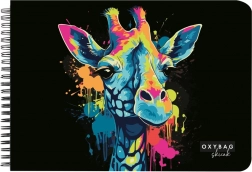 Skizzenblock A3 mit Spiralbindung, 40 Blatt, 190 g/m² Giraffe