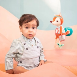 Lilliputiens Reisefreund Plüschspielzeug mit Aktivitäten Fuchs Alice