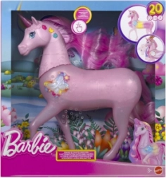 Barbie magisches Einhorn mit Lichtern und Geräuschen