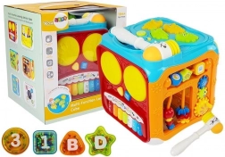 Interaktiver Lernwürfel mit Klängen und Lichtern