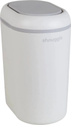 Shnuggle Eco Touch Windeleimer weiß/grau