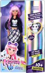 Puppe Kawaii Hi Cora mit Tierchen Kurumi