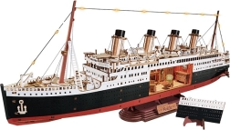 RoboTime 3D Holzpuzzle – Ewige Atlantikfahrt 1912 (Modell eines Ozeandampfers mit LED)