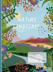 Schulheft A4 blanko 20 Blatt Natur