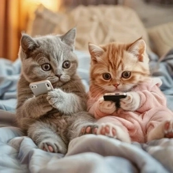 Diamantmalerei Kätzchen 30 × 40 cm