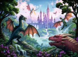 Ravensburger Puzzle Magischer Drache XXL 300 Teile
