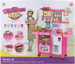 Große Kinderküche mit Funktionen für Batterien und Wasser