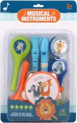 Set von Musikinstrumenten für Kinder
