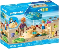 PLAYMOBIL My Life Figuren-Set Familie am Strand