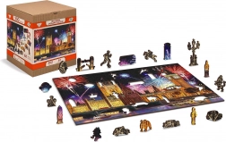 Holzpuzzle Nächtliches London 2v1, 150 Teile