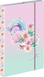 Box für Hefte A4 Blumen