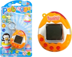 Tamagotchi im Ei – elektronisches Haustier, orange