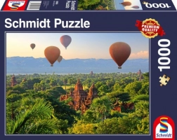 Puzzle Heißluftballons über Mandalay 1000 Teile