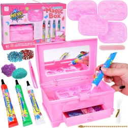 Kreativ-Set zur Herstellung von Schmuck mit magischen Gelen