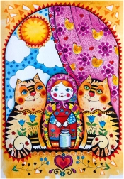 Puzzle Matryoshka 500 Teile ANATOLIAN
