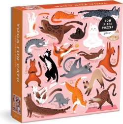 Puzzle Yoga für Katzen 500 Teile