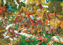 Heye Puzzle Cartoon Classics: Lustige Farm 1000 Teile