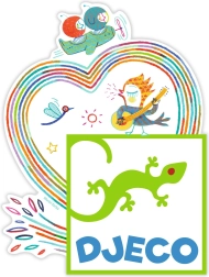 Fensteraufkleber DJECO