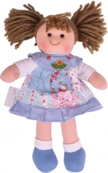 Stoffpuppe Sarah von Bigjigs Toys 28 cm