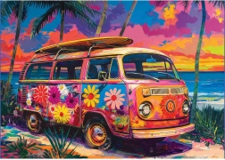 Puzzle EUROGRAPHICS VW Bucht – 500 Teile