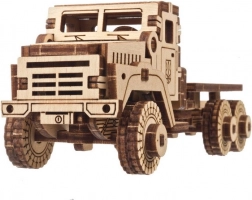 Holzmechanisches Puzzle Militär Lastwagen
