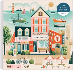 Puzzle Bistro am Meer 500 Teile