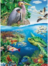 Familienpuzzle Tag der Erde 350 Teile COBBLE HILL