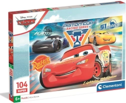 Clementoni Puzzle Cars: Lightning McQueen und Rivalen 104 Teile