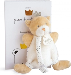Geschenkset Plüsch-Teddybär mit Schnullerhalter
