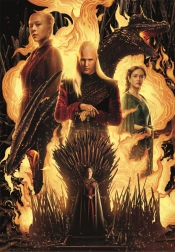 CLEMENTONI Puzzle Game of Thrones: Haus des Drachen 500 Teile