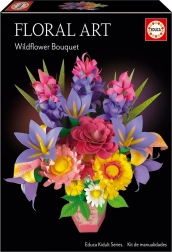 Educa 3D-Puzzle Floral Art – Wildblumenstrauß