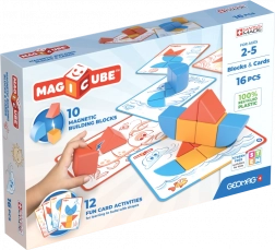 Geomag Magicube Blocks & Cards – magnetisches Konstruktionsspiel 16 Teile