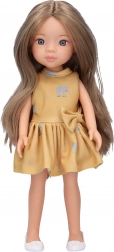 Puppe im gelben Kleid