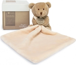 Doudou Geschenkset – Teddybär mit Schmusetuch 10 cm