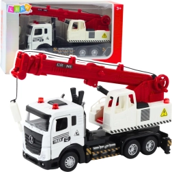 Kinder-Kranlastwagen mit Metallkabine, Licht und Sound