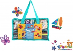 kreativset Created – großes Kreativset für Kinder 4+ in Plastiktasche 31 × 20 cm