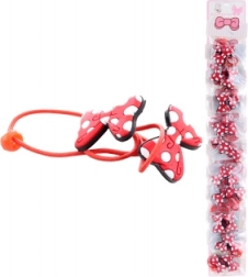 Haargummis mit Schleife – Set 2 Stk.