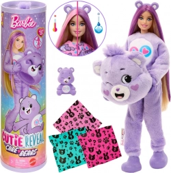 Barbie Cutie Reveal CARE BEARS – Sanftes Herz, lila Bär