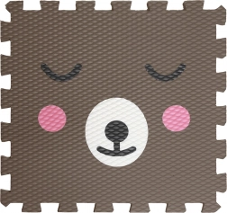 Boden Minideckfloor Méďa dunkelbraun