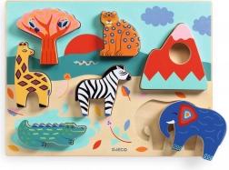 Savana Einlegespiel von Djeco