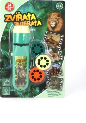 Taschenlampe und Projektor Tiere für Kinder