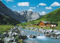 RAVENSBURGER Puzzle Karwendelgebirge, Österreich 1000 Teile