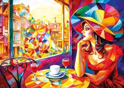 Puzzle Regenbogen-Date 1000 Teile MAGNOLIA